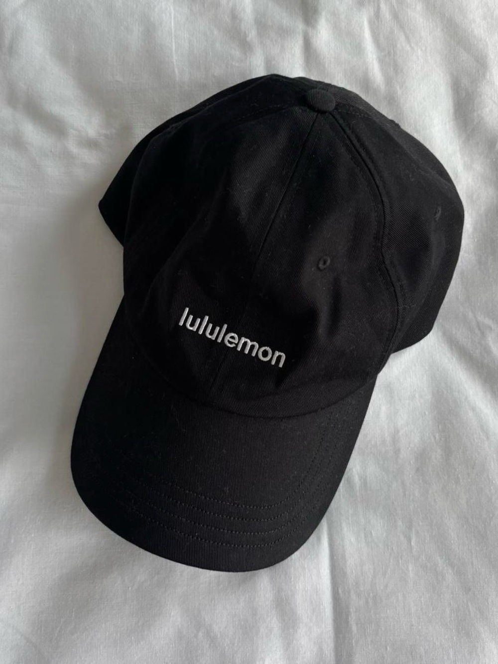 Lululemon Black Classic Baseball Cap